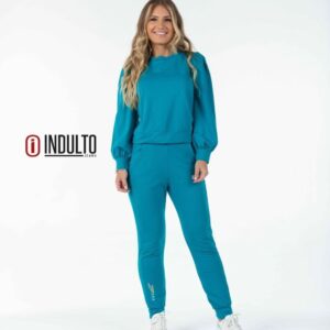 CALÇA MOLETOM COM ELÁSTICO