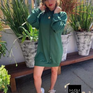 VESTIDO VERDE MILITAR